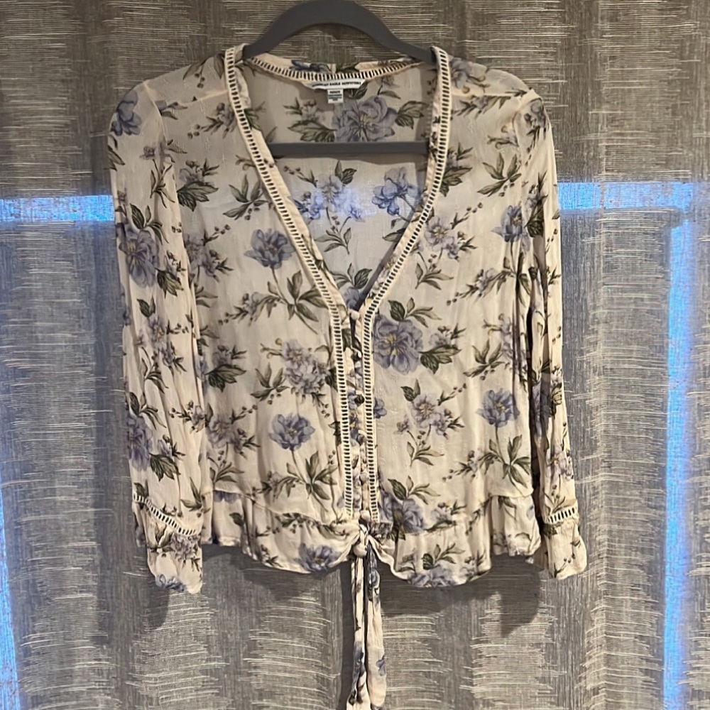 AE FLORAL TOP